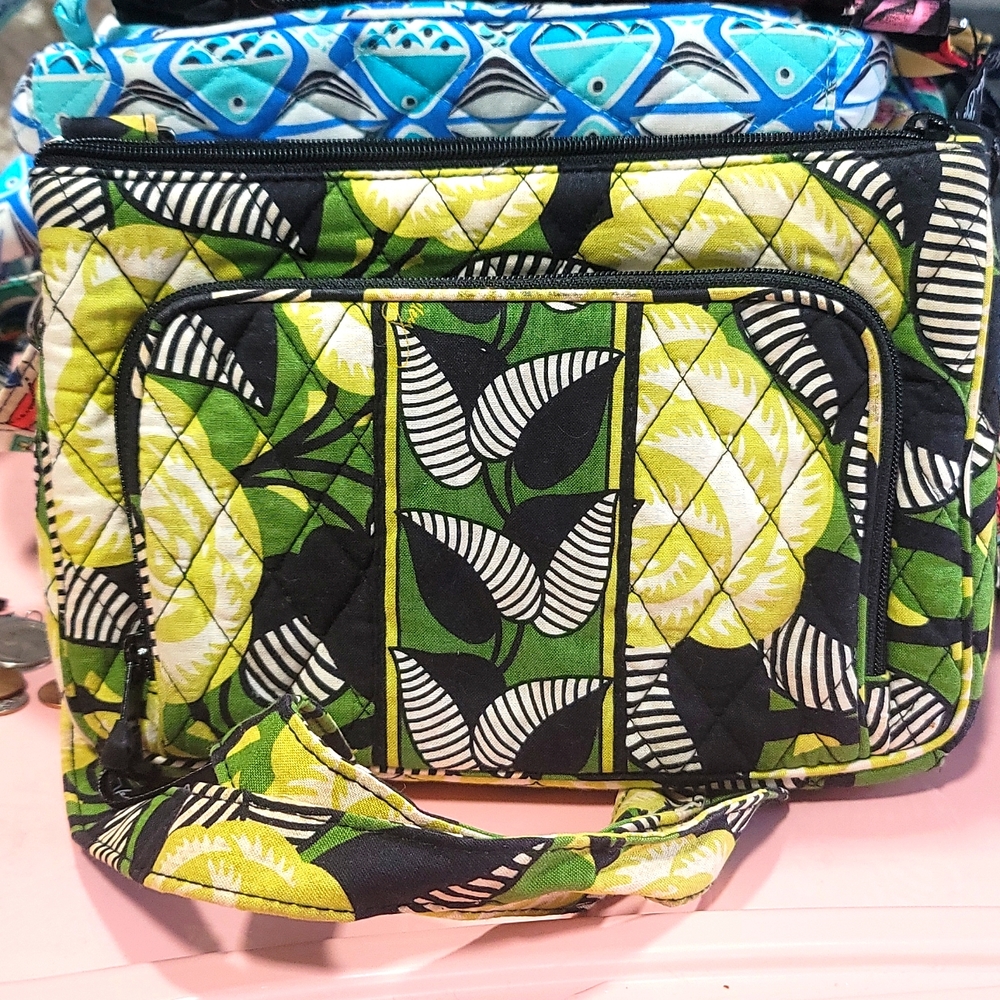 Vera Bradley La Neon Rose Little Hipster NWOT